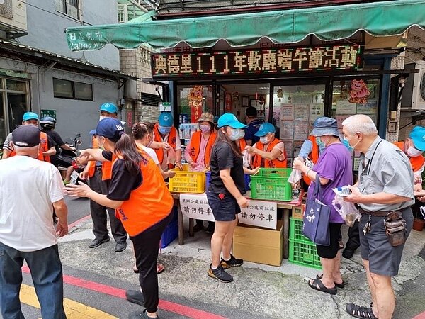 端午節活動里民踴躍參與。圖／取自「興德里　吳政侑里長」臉書專頁