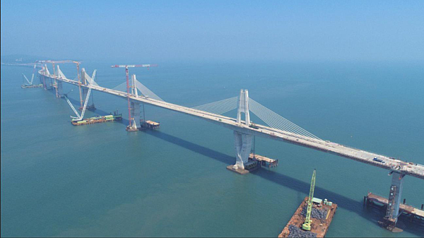 高公局表示,金門大橋拍板10月30日正式開放通車。圖/高公局提供