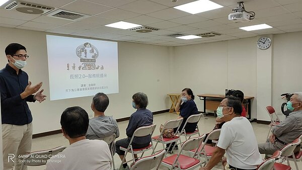 臥龍里長者健康講座。圖／取自臺北市鄰里服務網