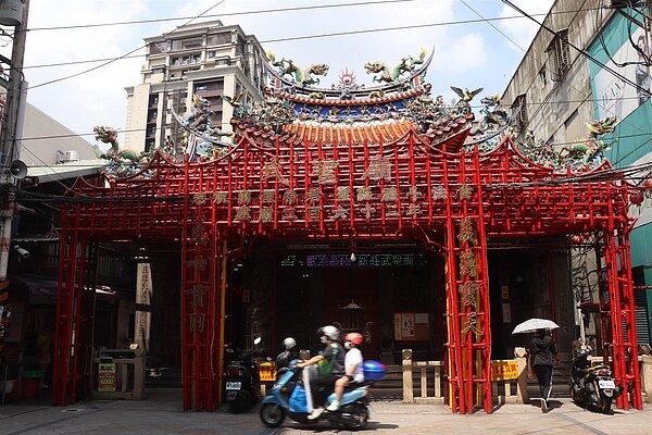 新莊武聖廟又稱新莊關帝廟，建於清乾隆25年，為北台灣最早興建的關帝廟。圖／林昕璿攝
