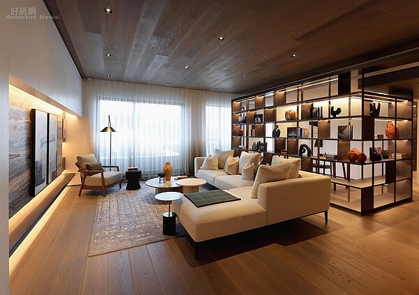 「國泰雍萃」為市場上罕見「⾼得房率」的建案，高效坪為該案大大加分。圖／現場提供