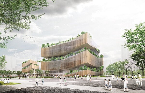 桃園市立圖書館新總館開館時間一延再延,延到選舉後,引起地方討論。圖/桃園市立圖書館提供