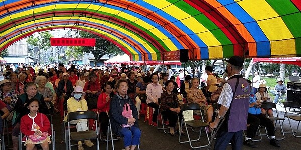 大仁里的重陽敬老活動。圖／取自台北市鄰里服務網