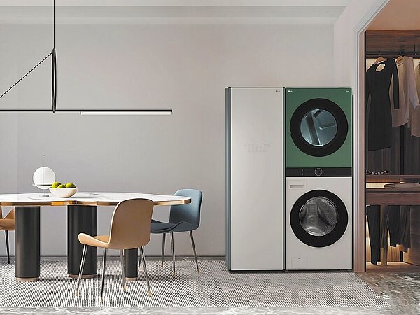 LG Objet Collection調和美學傢電系列,全系列商品任選1+1即享獨家9折優惠。(LG提供)