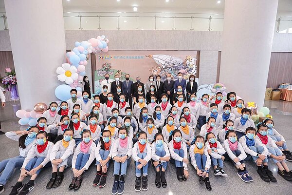 新竹市立馬偕兒童醫院正式營運。圖／新竹市衛生局提供