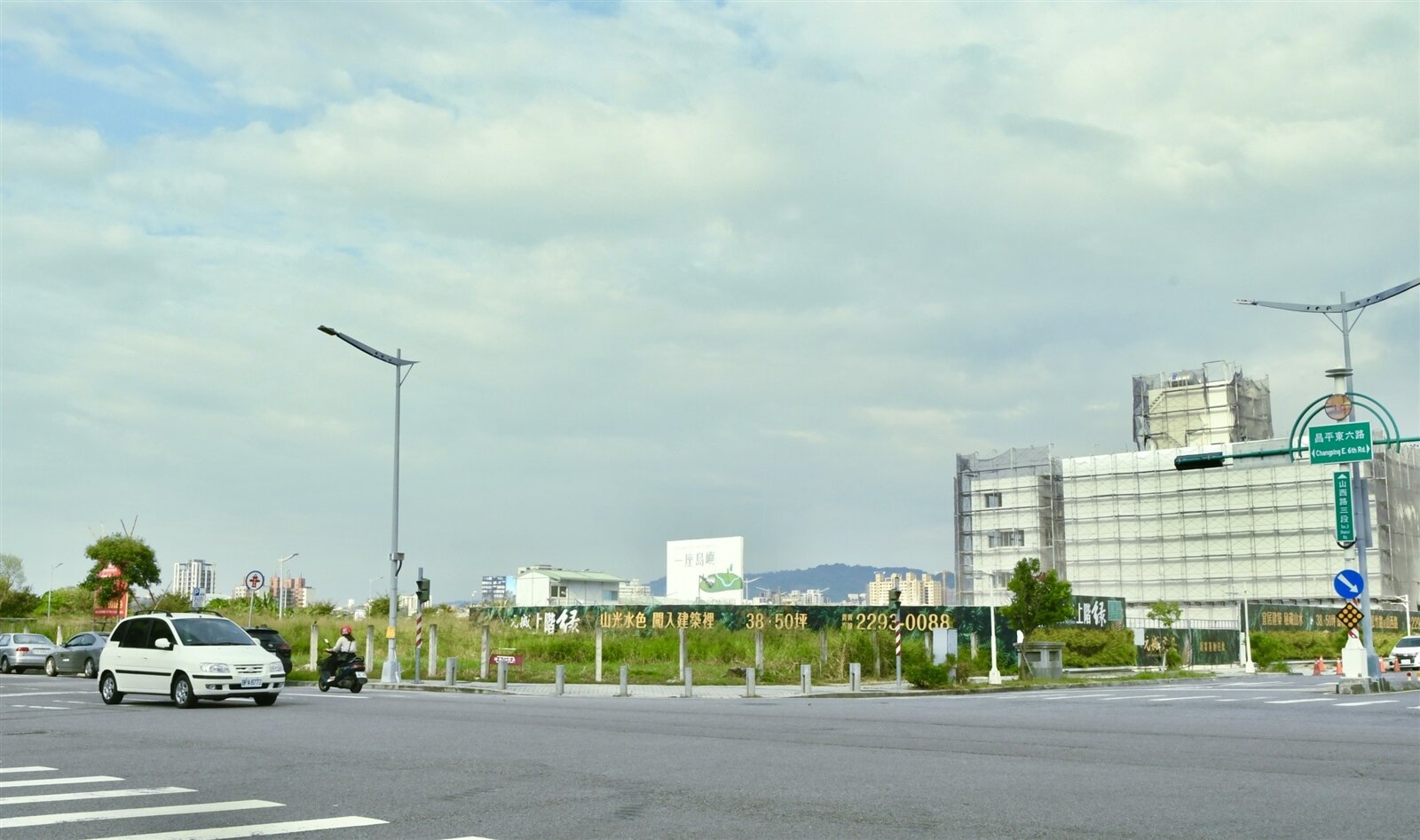 台中市14期重劃區最具生活感地段,山西路儼然成為房市票房保證。記者宋健生/攝影