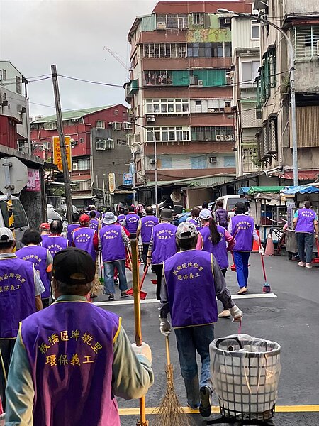 埤墘里清潔日。圖／取自「蘇琮貴」臉書

