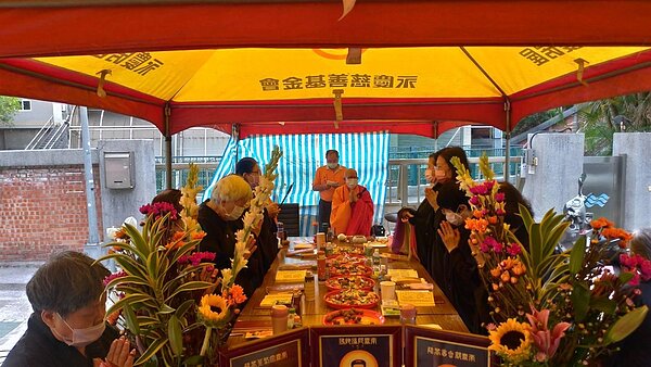 試院里會在中元節舉辦團拜活動。圖／取自台北市鄰里服務網
