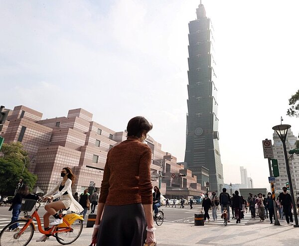 信義區是北市精華地段。圖/聯合報