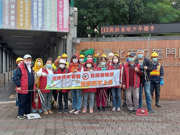 龍門里清潔日。圖／取自「臺北市鄰里服務網」
