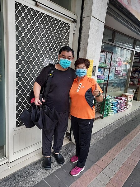 魁武的兒子很給力。圖／易小滿攝

