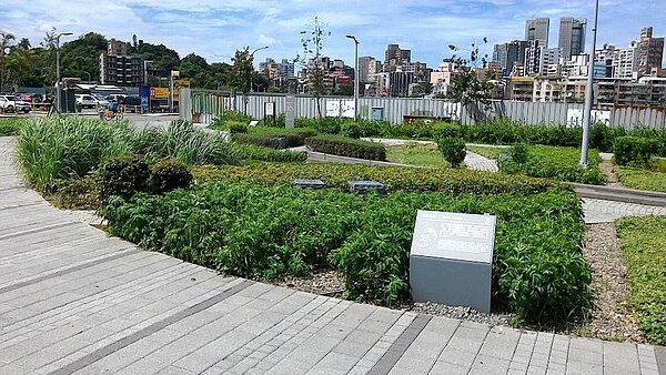 景勤一號公園的田園地景一隅。圖/取自台北走透透,公園新花漾官網