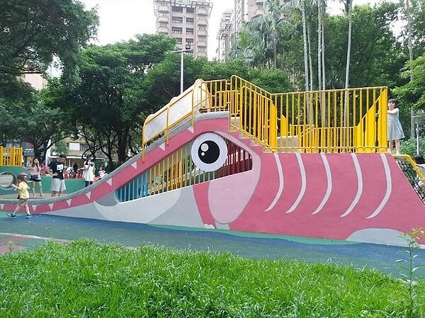 介壽公園鄰近福丘里。圖/取自來新北，玩公園官網
