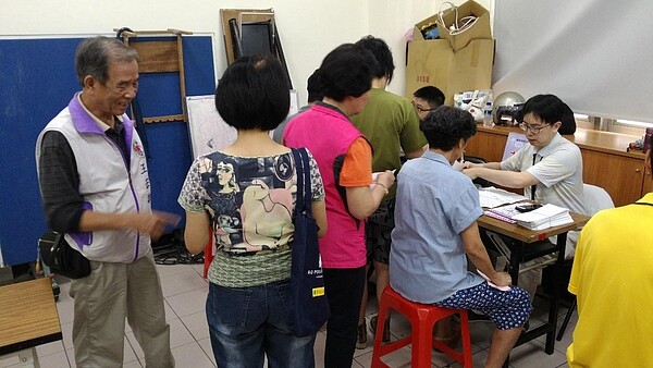 復盛里健康檢查。圖／取自「臺北市鄰里服務網」
