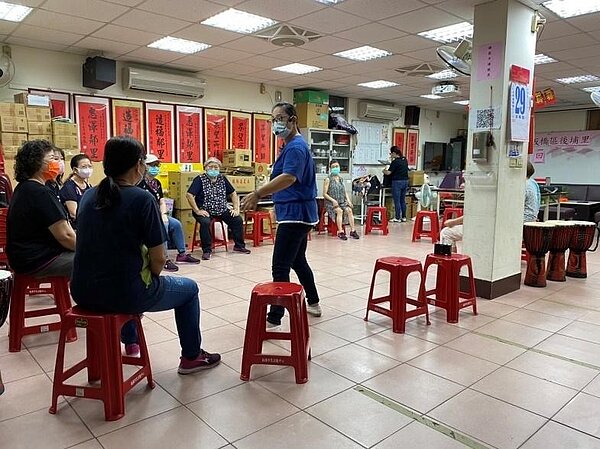 預防延緩老化課程實況。圖／廖詠琦攝

