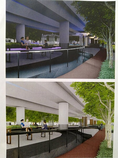 至聖文化藝術光廊園區設計圖。圖/楊秀龍里長提供