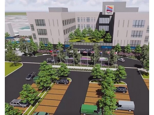 震大金鬱金香酒店預計11月9日試營運。圖/取自金鬱金香酒店官網