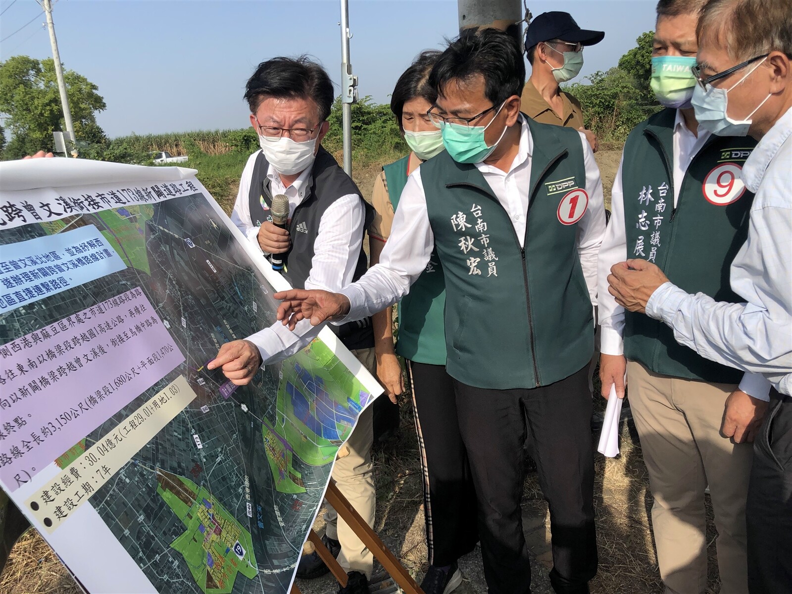 南科擴增交通問題難解，立院考察地方要求速增建聯外道。記者周宗禎／攝影 