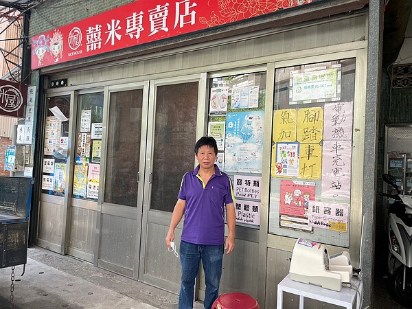 新店區張南里里長林國榮。圖／記者吳珮瑜攝