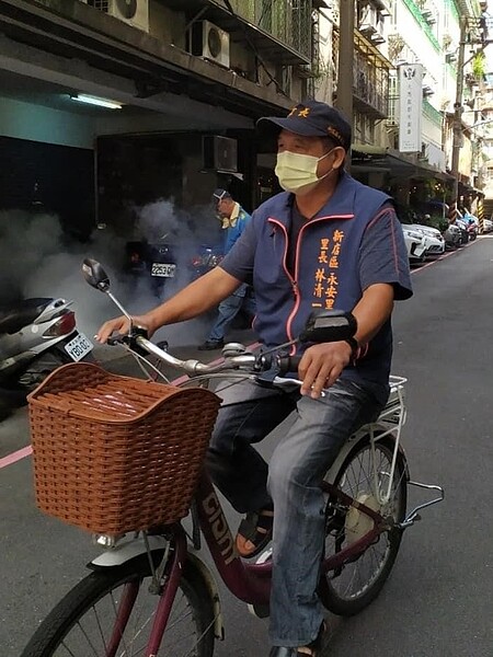 林清一為永安里里長,深受里民肯定。圖/取自新店區永安里辦公室臉書粉絲專頁