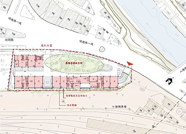 基隆市第一波社宅於5月31日起公開招標，預計2026年完成。（基隆市都發處提供／張志康基隆傳真）