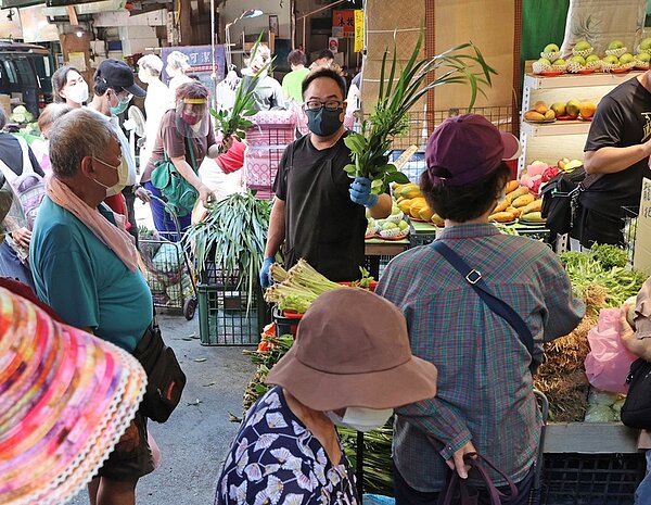 端午節前後,傳統市場買氣熱絡。圖/聯合資料照