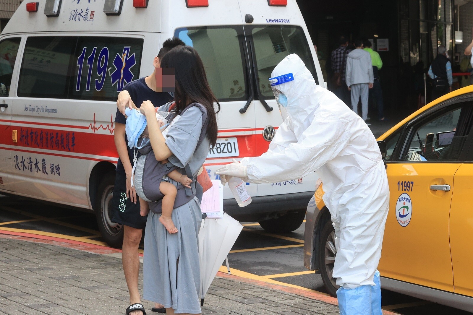 一線護理師表示,各界關注兒童確診議題很好,但時常會過度慮病,帶來急診反而增加感染風險。示意圖,圖中人物與新聞無關。聯合報資料照片