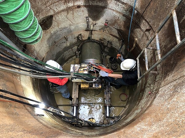 公共管網佈設施工情形示意圖。圖/新北市府提供