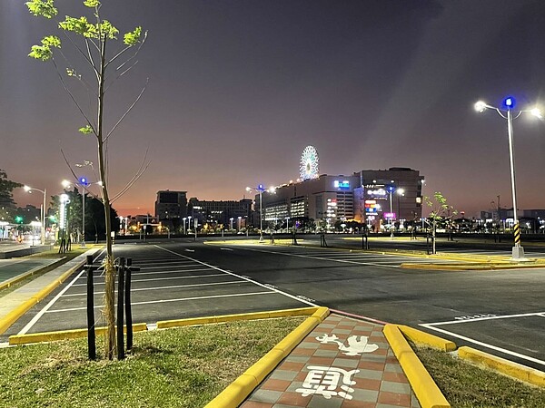 凱旋四路公有停車場。圖／高雄市政府提供