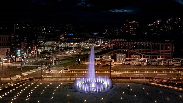 基隆「國門廣場」正式啟用。(基隆市政府提供/陳彩玲基隆傳真)