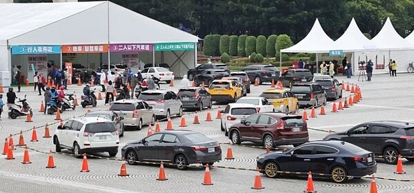 北士科及中正紀念堂（圖）車來速篩檢站將服務至6月8日止。圖／聯合報系資料照