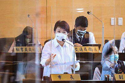 台中捷運藍線機廠選址已塵埃落定,盧秀燕表示只盼盡速開工。圖/台中市政府提供