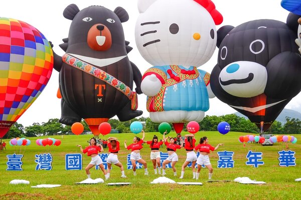「2022台灣國際熱氣球嘉年華」將在7月2日於台東鹿野高台登場。圖／台東縣政府提供