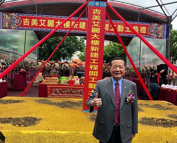 吉美建設總經理林進輝。圖／好房網News記者蔡佩蓉攝影