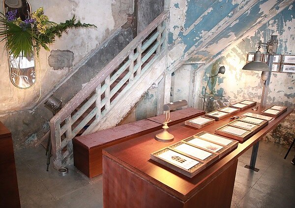 塵封數十載揭面紗，基隆林開郡洋樓亮起來。圖／基隆市政府提供