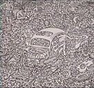 找出7個人和1隻貓！一張「光學錯覺」圖判斷大腦狀態是否正常