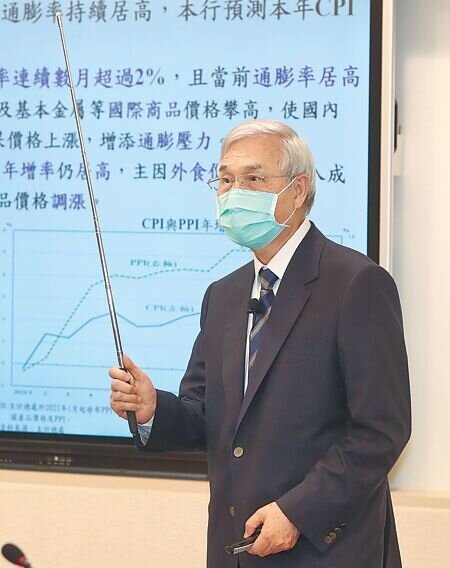 圖為央行總裁楊金龍。(鄭任南攝)