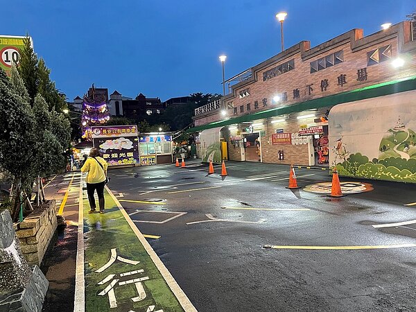 蘆洲長安停車場。圖/城鄉發展局提供