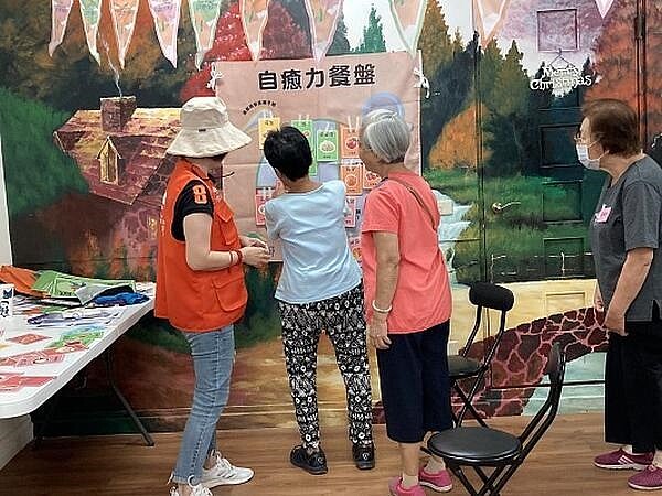 社區健康講座。圖片擷取自忠順社區網
