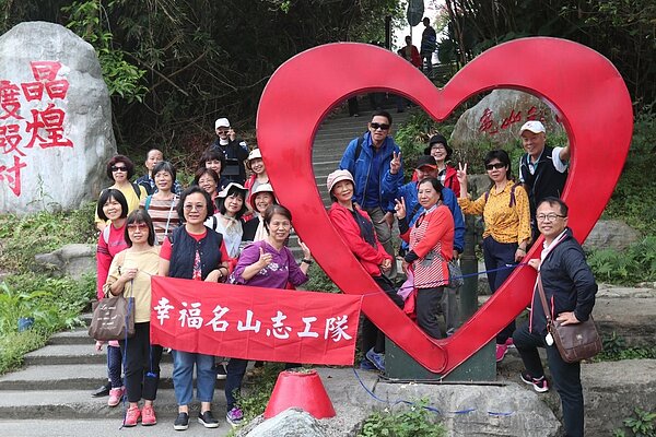 名山里熱心志工隊們。圖／薛群秀里長提供