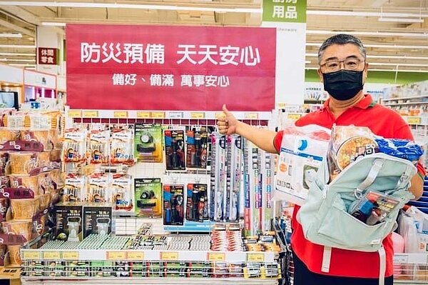 颱風季來襲，民眾在防疫之餘，也別忘記防颱防災。圖／新竹市政府提供