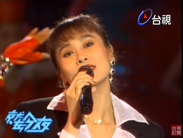 女星于楓因情感問題，於1996年10月選擇輕生。圖／取自Youtube TTV 台視官方頻道 TTV Official Channel