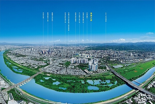 「日勝幸福站.發現之旅」鄰近遠東通訊園區,可便利享有新板、新埔、亞東醫院商圈,聯外有台鐵浮洲火車站及捷運亞東醫院站。圖/日勝生提供