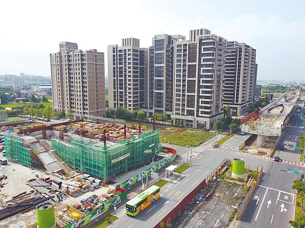 桃園捷運綠線中壢延伸線將從綠線G01站,往中壢火車站方向連結。圖/桃園市捷運工程局提供