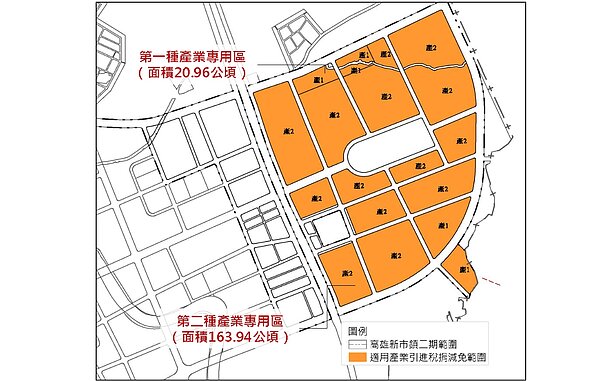 獎勵科技業進駐橋科,內政部祭出稅捐減免優惠。圖/內政部提供