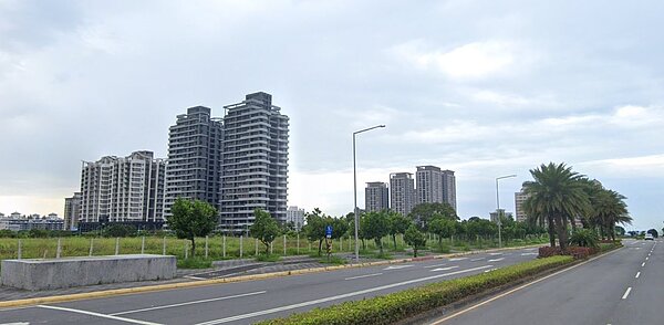 淡海新市鎮。房市示意圖,非文中所提物件/翻攝自Google maps