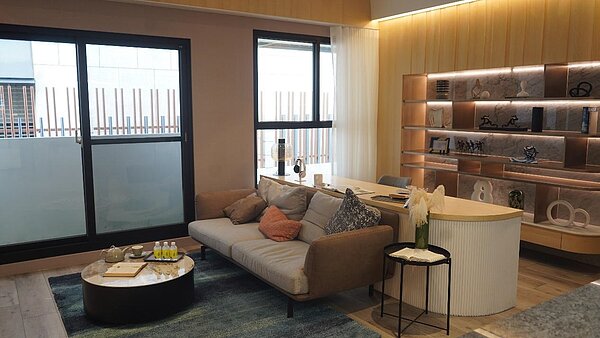 室內的採光非常好，2+1房、3房都是戶戶邊間，為四併單純且安靜格局。圖／昆旺建設提供
