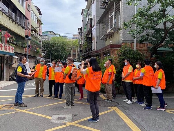 興邦里防災應變小組。圖片擷取自興邦里Facebook粉絲專頁
