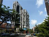 「磐鈺雲華」高層綠建築　跳島陽台成獨特景觀