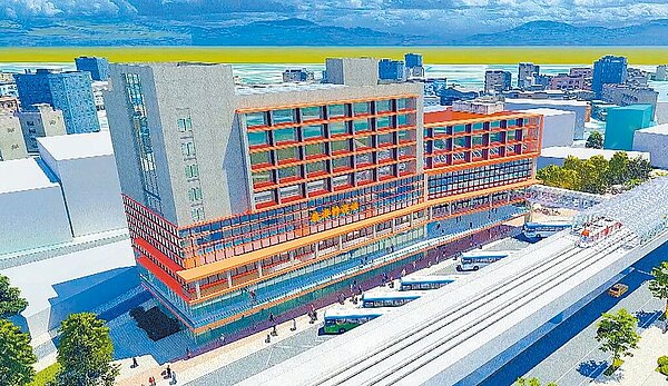 招商金額至少10億元的鹿港轉運站,日前再度流標。(彰化縣政府提供/吳敏菁彰化傳真)